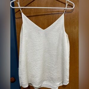 Satin finish spaghetti strap top